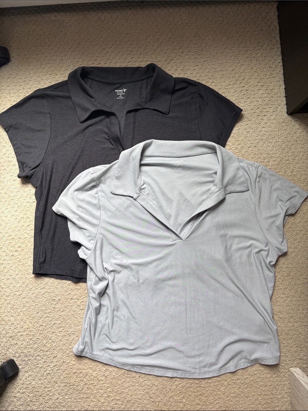 Two old navy active shirts